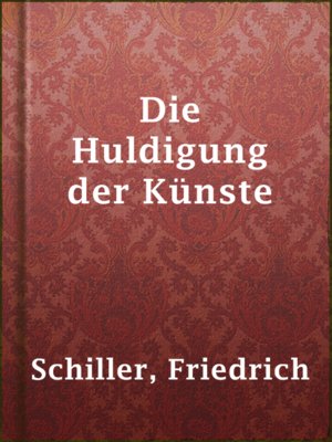 cover image of Die Huldigung der Künste